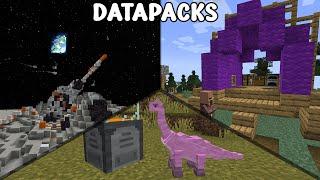 5 Data packs that CHANGE how you Play Minecraft - Minecraft 1.21