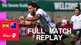 Spain STUN All Blacks 7s | Spain v New Zealand | Dubai 2024 HSBC SVNS | Full Match Replay