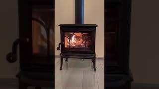 Опалення будинку норвезьською пічкою Jotul F 100 ECO