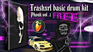 [FREE] BASIC DRUM KIT PHONK VOL. 1 (FL STUDIO MOBILE)