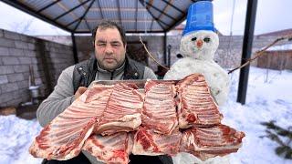 Lamb ribs in a cauldron! Super easy recipe!