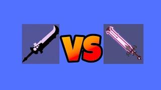 Void Rageblade VS Void Sword Comparison In Roblox Bedwars