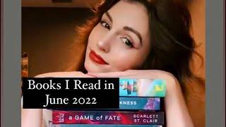 All of My June 2022 Reads!