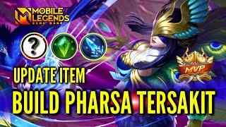 ITEM BUILD PHARSA TERSAKIT 2021 - BUILD PHARSA TERSAKIT TOP GLOBAL MOBILE LEGENDS