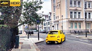 A Cloudy ️ Dreamlike Walk in Kensington  | London [4K HDR]