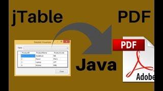 Generate pdf in java