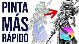 ¡Empieza a usar esta función de Krita y ahorra tiempo! Máscaras automáticas