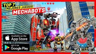  Top 7 Mejores Juegos de Mechas para Android & iOS 2024  | Robots y Batallas Épicas 