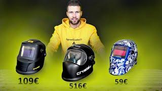 Comment CHOISIR son Casque/Masque/Cagoule automatique de Soudure?  + Réglages