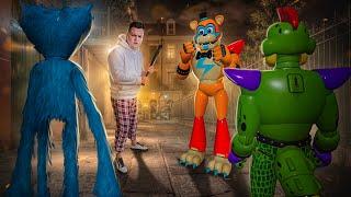 АНИМАТРОНИКИ ИЗ ФНАФ 9 СПАСАЮТСЯ ОТ ХАГГИ ВАГГИ! Анимация FNAF Security Breach и Poppy Playtime