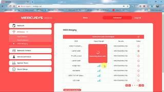 Mercusys Configuración WDS