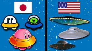 Why do Japanese UFOs look so different? 