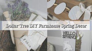 Dollar Tree DIY Farmhouse Spring Decor 2020 | Dollar Tree DIY Easter Decor