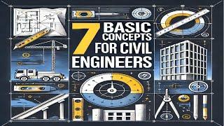 7 Basic Concepts for Civil Engineers I Bending Moment I Moment of Inertia I Factor of Safety of Soil