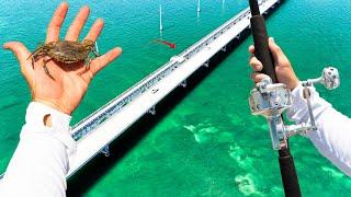 GREATEST Fishing Spot On Earth! (Extreme Florida Keys Bridge Fishing)