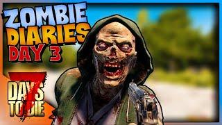 7DTD A20 | Zombie Diaries Day 4 | Thug #shorts