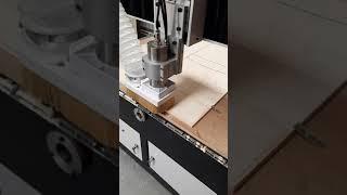 Резка фанеры 12 мм на фрезерном с ЧПУ. 12 mm plywood cutting on CNC milling