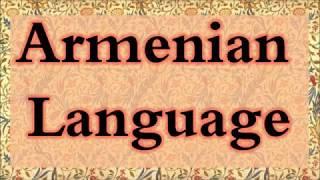 Armenian Language