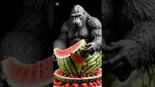  King Kong #animals #hybridanimals #edit #monster #lion #movie #fusion #wolf #zebra #trendingshorts