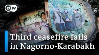 US-brokered ceasefire in Nagorno-Karabakh fails | DW News