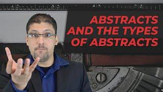 Abstracts And The Types Of Abstracts- for usmle students by Dr. Hassaan Tohid