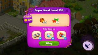 Gardenscapes Level 248 Super Hard | HD