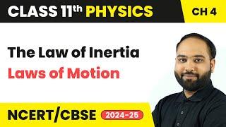 The Law of Inertia - Laws of Motion | Class 11 Physics Chapter 4 | CBSE 2024-25