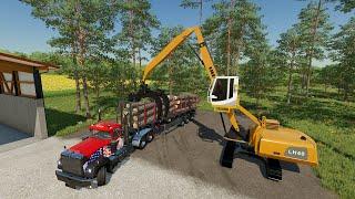 FS22 - Map Elmcreek 007 - Forestry and Farming 