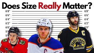 How Much Does Size Matter In NHL Hockey?