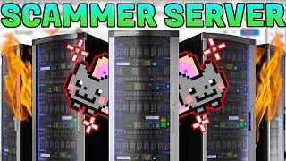 I DESTROYED a SCAMMERS SERVER with the MEMZ VIRUS!