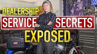 Motorcycle Dealership SERVICE DEPARTMENT Scams & Secrets [ Lies, Truth & Everything In Between ]