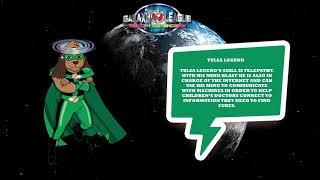 Meet The Galaxy League Health Defenders! Princess Raven, Maxim Edge, Savannah Dawn and Tulsa Legend.