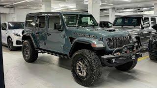 NEW 2024 Jeep Wrangler Rubicon 392 HEMI V8 - Walkaround + Revs in 4k