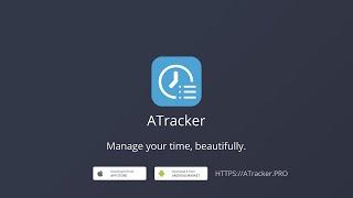 Short video presentation for ATracker - Daily Task and Time Tracking V12