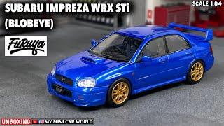 『MY MINI CAR WORLD』UNBOXING FURUYA 1/64 SUBARU IMPREZA WRX STi (BLOBEYE)