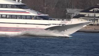 Seajet New London CT   Cross Sound Ferry  CSF  by Sethniantic MAH00923 seajet