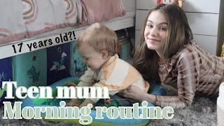 Teen Mum Morning Routine || 17 With A 1 Year Old