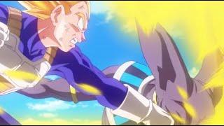 Vegeta vs Beerus Epic Fight || DB Super