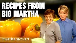 Martha Stewart's Mom's 10 Best Recipes | Mother's Day Cooking with Big Martha