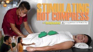 STIMULATING HOT COMPRESS ans MASSAGE I Franquelli Wellness Spa 2022 I REUPLOADED