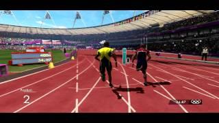 London 2012 Olympic Game - Usain Bolt Track 400m Gameplay