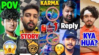 'Ye Kya Kardiya' GOBLIN Ne Team GODLIKE Story 8bit Goldy vs Thug? Reply, KARMA in BGMI, Why Akop?