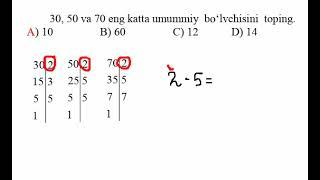 Matematika master yechimi 154