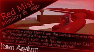 Item Asylum - JGN / Red Mist