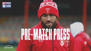 "The Belief is High" - St. Helens Pre-Match Press - Jared Waerea-Hargreaves