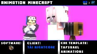 Animation Minecraft Mine Imator : Tài nightcore (Template By TafsVakl Animations)