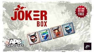 APB:Reloaded | Joker Box Opening [How to waste G1C]