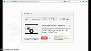 Pinterest Tutorial: How to Pin a YouTube Video on Pinterest