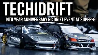 14 YEARS OF RC DRIFTING // Tech1Drift RC Drift Team 14th Year Anniversary at Super-G RC Drift Arena!