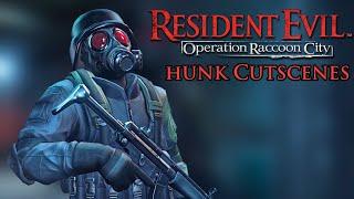 Hunk All Cutscenes | Resident Evil: Operation Raccoon City